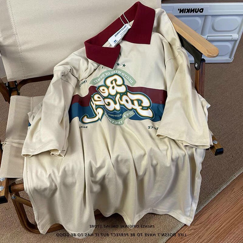 Áo Thun Cổ Polo Phối Màu Đẹp Hàn Quốc