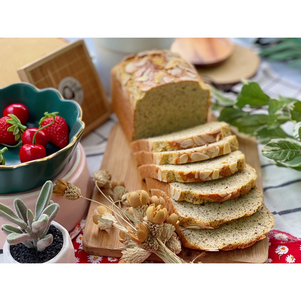 Sandwich Dừa Hạnh Nhân/ Hạt Lanh - Bánh Mì Thịt Xông Khói Chà Bông