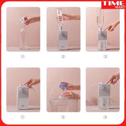 Máy làm nước nóng lạnh di động Xiaomi JMEY M2. Công nghệ làm nóng chỉ 3 giây, màn hình LED, khóa trẻ em an toàn