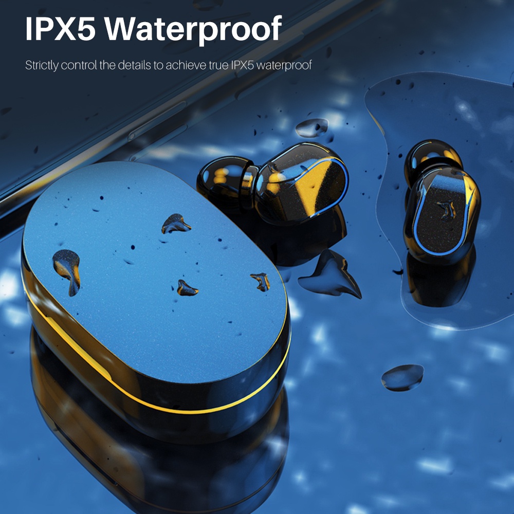 Tai Nghe Bluetooth Không Dây IPX5 TWS Chống Nước Chất Lượng Cao Cho iPhone 6 7 8 plus 10 x xs xr 11 12 13 14 pro max