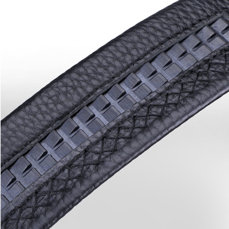 Thắt Lưng Da Thật Có Khóa Tự Động Thời Trang Cho Nam Mã 108