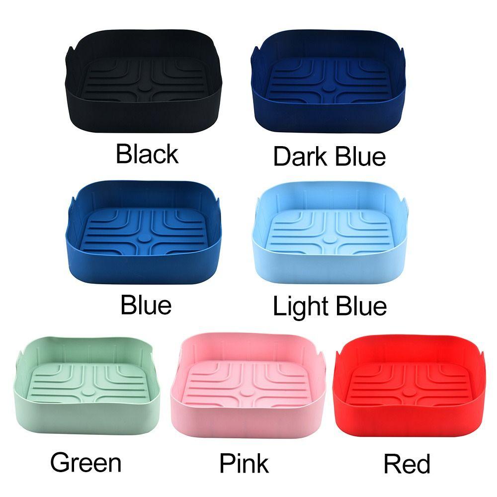 Giỏ Silicone Hình Vuông Đựng Đồ Nướng Tái Sử Dụng Tiện Lợi