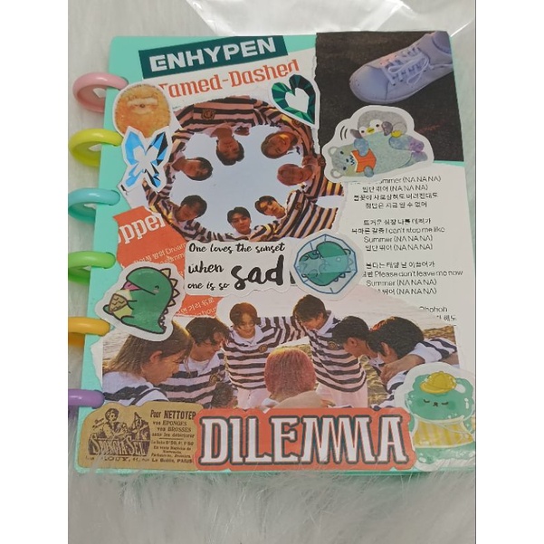 Binder des enhypen biển vừa toploader/miniphotocard