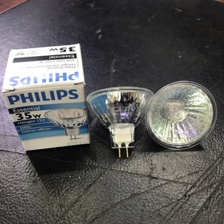 Bóng chén Halogen điện áp 12v đui ghim Mr16 [ Philips chính hãng]