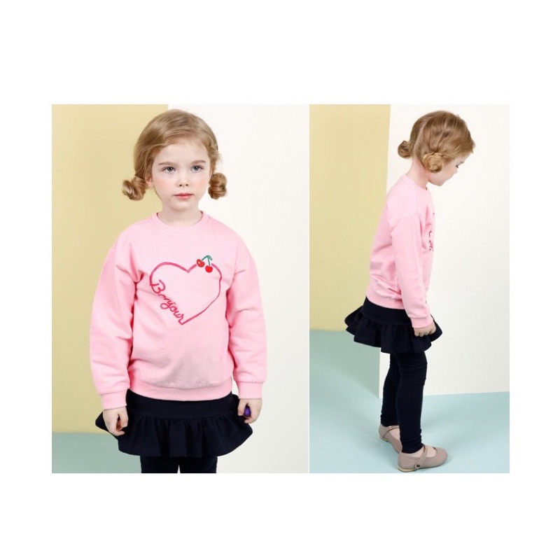 HQ- Bộ áo và quần váy nỉ size 100-150