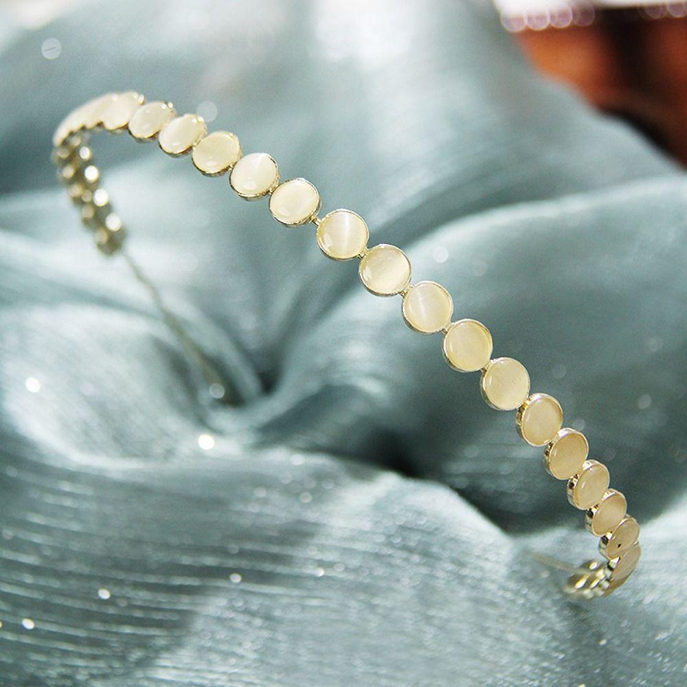 Cài Tóc Hình Tròn Lấp Lánh Chất Lượng Cao Cho Nữ