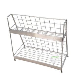 Kệ gia vị nhà bếp, kệ phòng tắm lưới - INOX 304