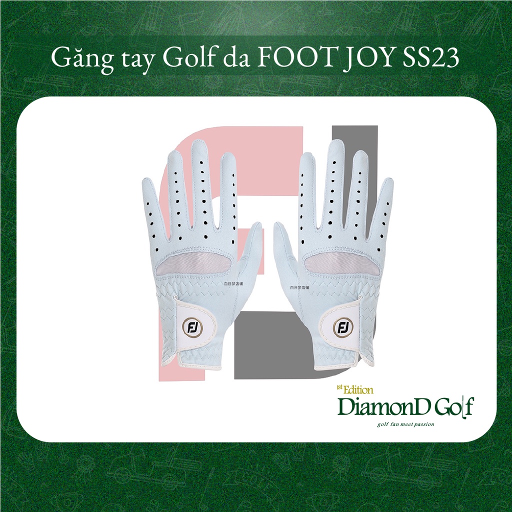 Găng tay Nữ chơi Golf chuyên dụng, trống trượt FJ 2023