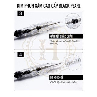 kim lò xo black pear