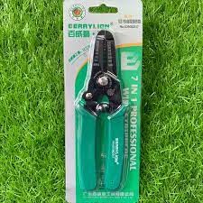 Kìm tuốt dây dẹp berrylion 031002517 - xanh lá