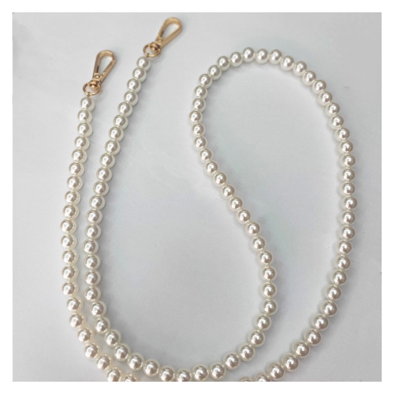 Chuỗi dây ngọc trai YADOU 10mm dùng trang trí túi xách độc đáo và sang trọng