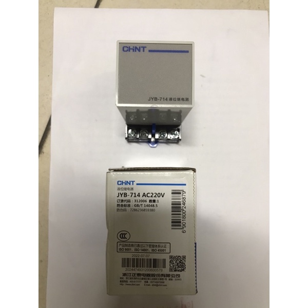 ( Chint) Bộ điều khiển báo mức nước JYB-714B điện áp 220V