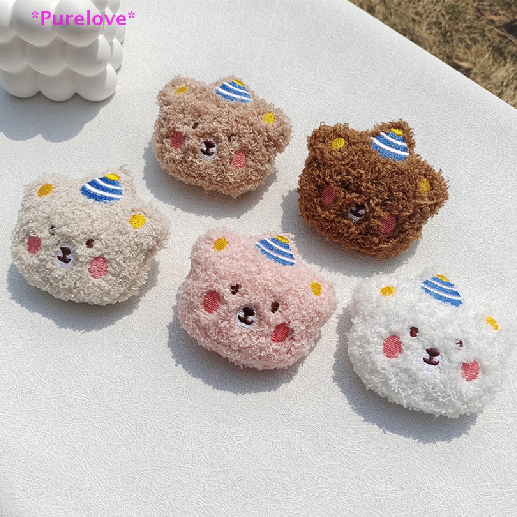 Ghim Cài Áo Hình Gấu Bông Đáng Yêu Dành Cho Bé Gái Mới