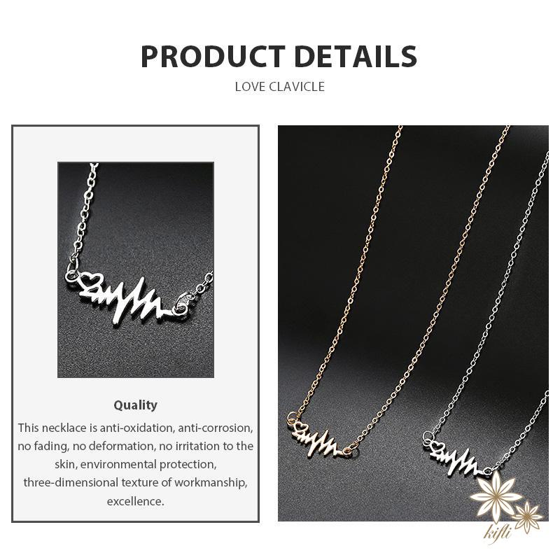 Vòng cổ Mặt Hình Điện Tâm Đồ Nam Châm Sáng Tạo Cá Tính Hợp Thời Trang Cho Cặp Đôi Nam Và Nữ Dây Chuyền