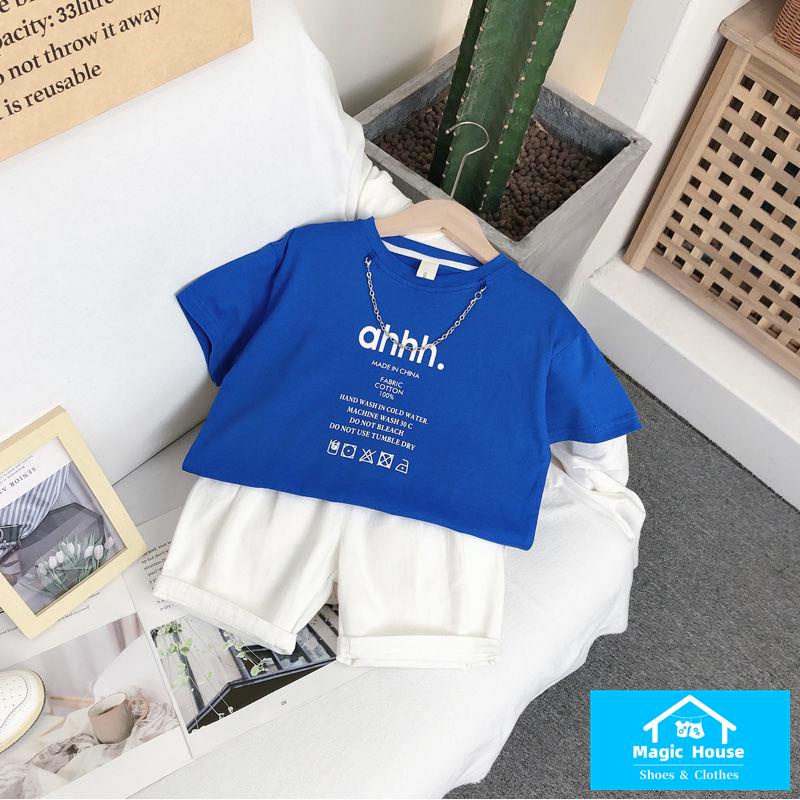 M & H ~  Quần Short Denim Mỏng Phong Cách Mới Năm 2022 Cho Bé Trai