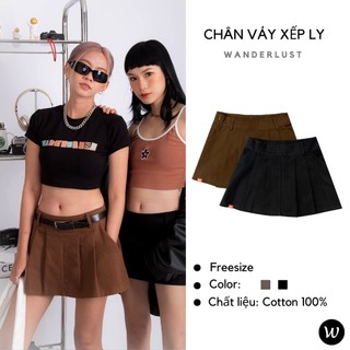 Chân váy quần xếp ly Minie Skirt