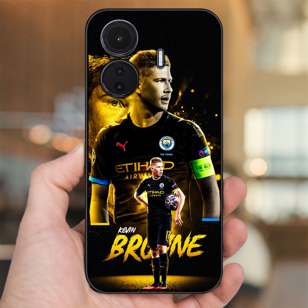 Ốp lưng Vivo S15e viền đen in hình Kevin De Bruyne Manchester City MC