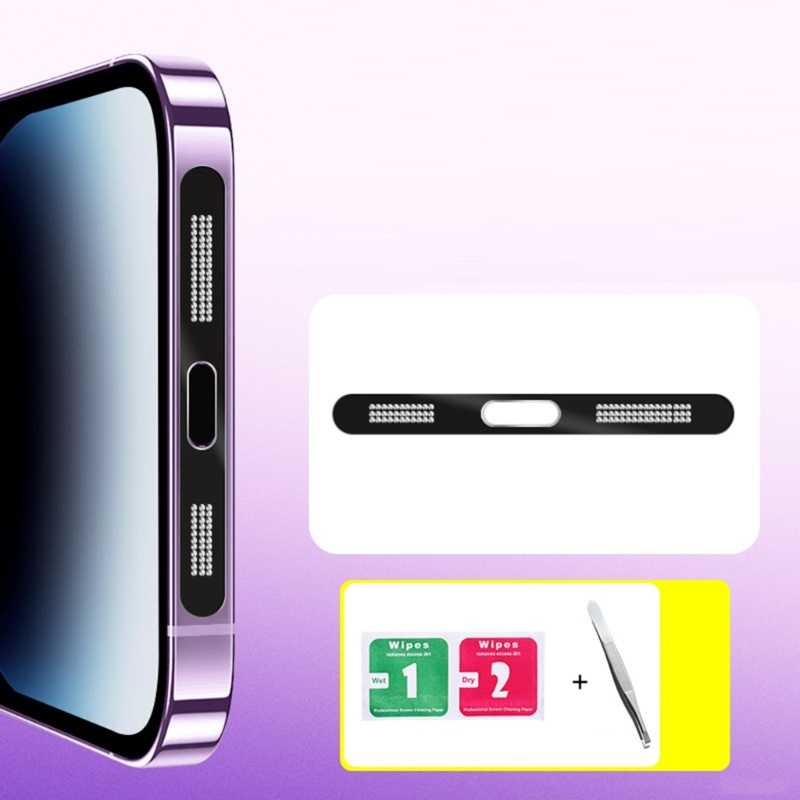 Miếng Dán Chống Bụi Dạng Lưới Cho Loa Điện Thoại 12 / 13 / 14