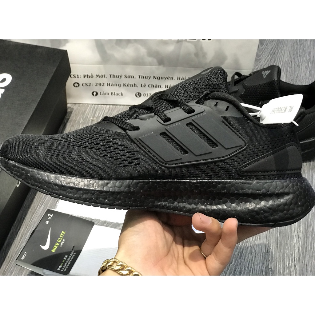 Siêu Phẩm Giày Thể Thao Sneaker A/Di/Das Peru Boost Full Đen Cao Cấp Ảnh Thật +Freeship