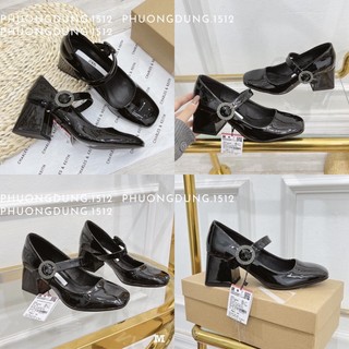 Giày zara khuy đá fullbox kèm ảnh thật, giày búp bê