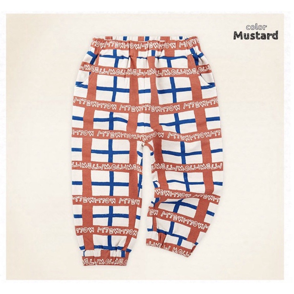 Quần nỉ da cá bé trai bé gái Moli