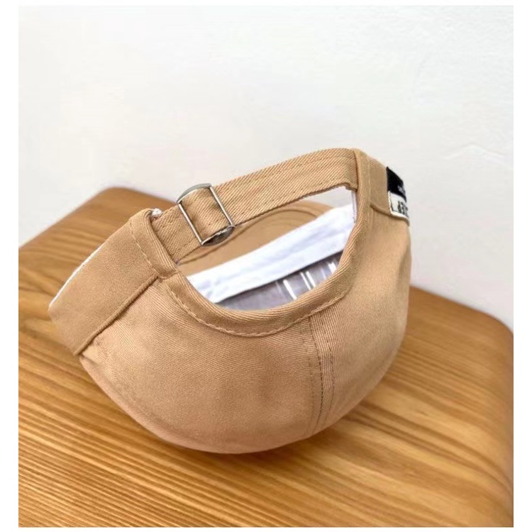 Mũ lưỡi trai THE CAPAL bằng cotton có 5 màu thời trang