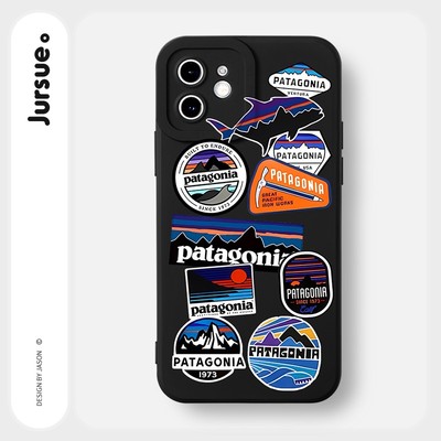 Ốp lưng JURSUE mềm dẻo hình ngầu độc lạ nam đen Cho iPhone 17 16 15 14 13 12 11 Pro Max SE 2020 X XR XS ip 8 7 Plus Y2514