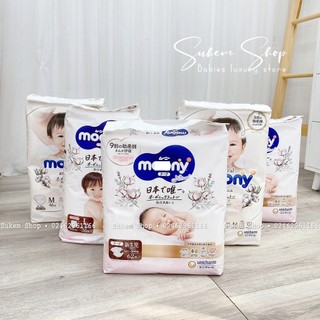 Bỉm Moony Natural Nội Địa Nhật - Moony Natural Nội Địa Chính Hãng - Bỉm Moony Dán/Quần Đủ Size NB63/S58/M48/L36/XL32