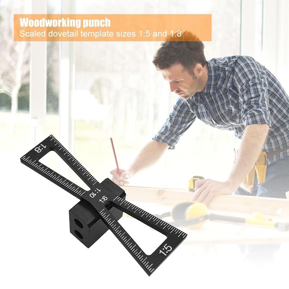 Thước Đo Lường Làm Mộc Khớp Nối 1: 5 1: 8