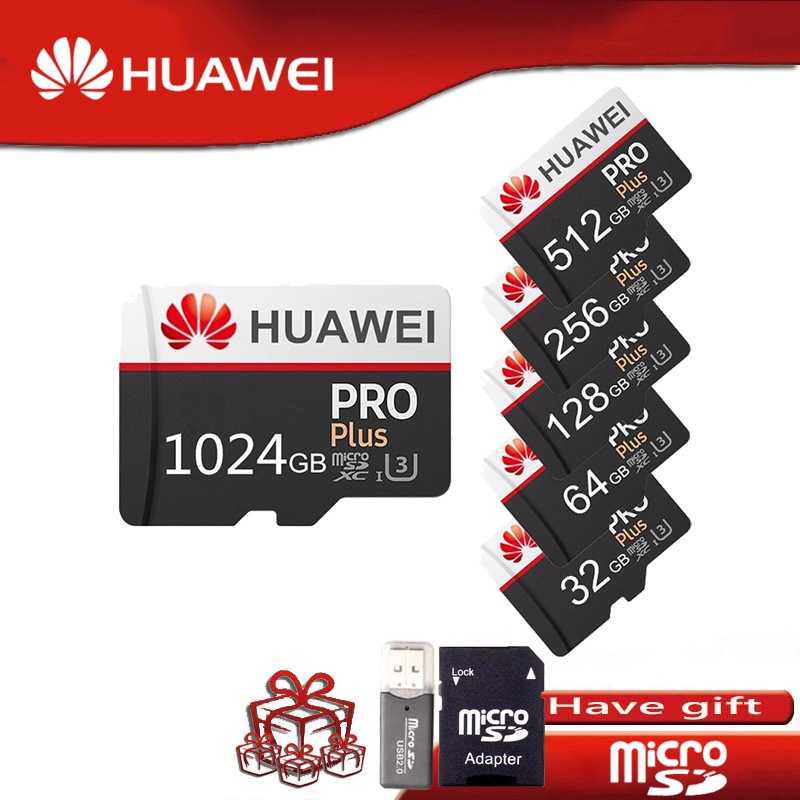 HUAWEI Đầu Đọc Thẻ Nhớ Micro SD Ultra A1 Dung Lượng 16GB / 32GB / 64GB / 128GB / 256GB