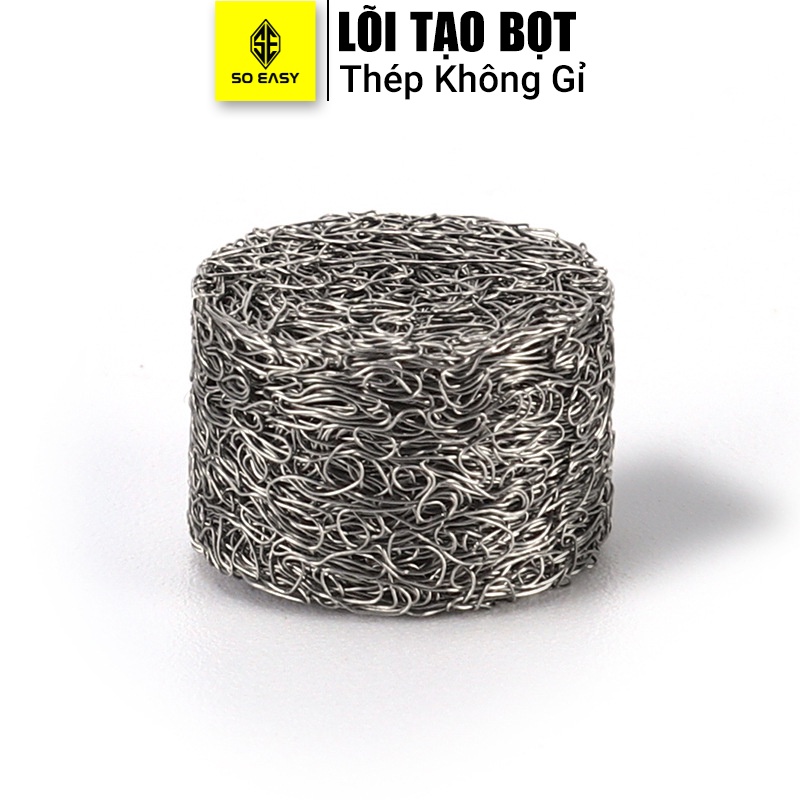 Lõi tạo bọt C0004-54 đầu lọc sục khí tạo bọt tuyết bằng thép lọc không gỉ dùng cho bình tạo bọt gắn vòi xịt máy rửa xe