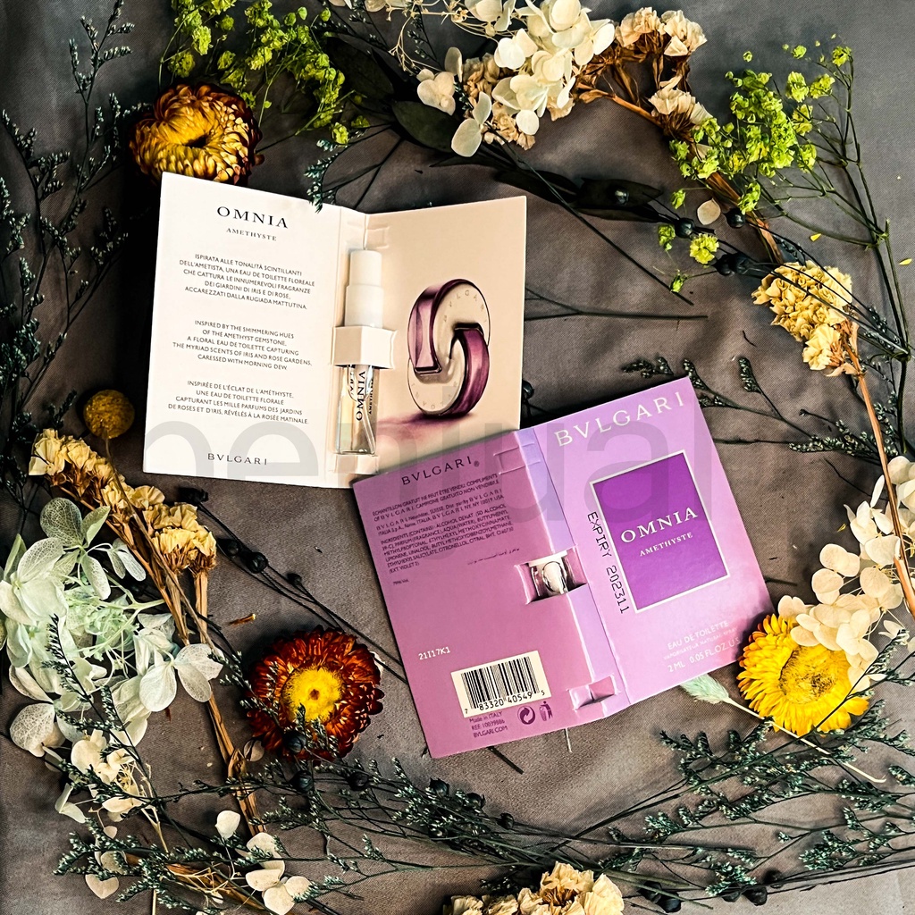 Chai nước hoa nữ 2ml - Bvlgari Omnia Amethyste