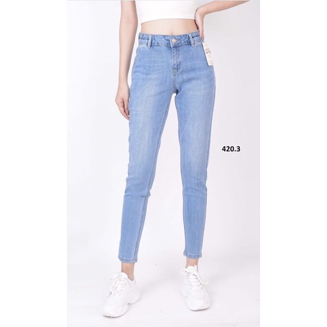 Quần Jean Nữ Lưng Thun Đủ size từ 50-70kg, Quần Jean Size to