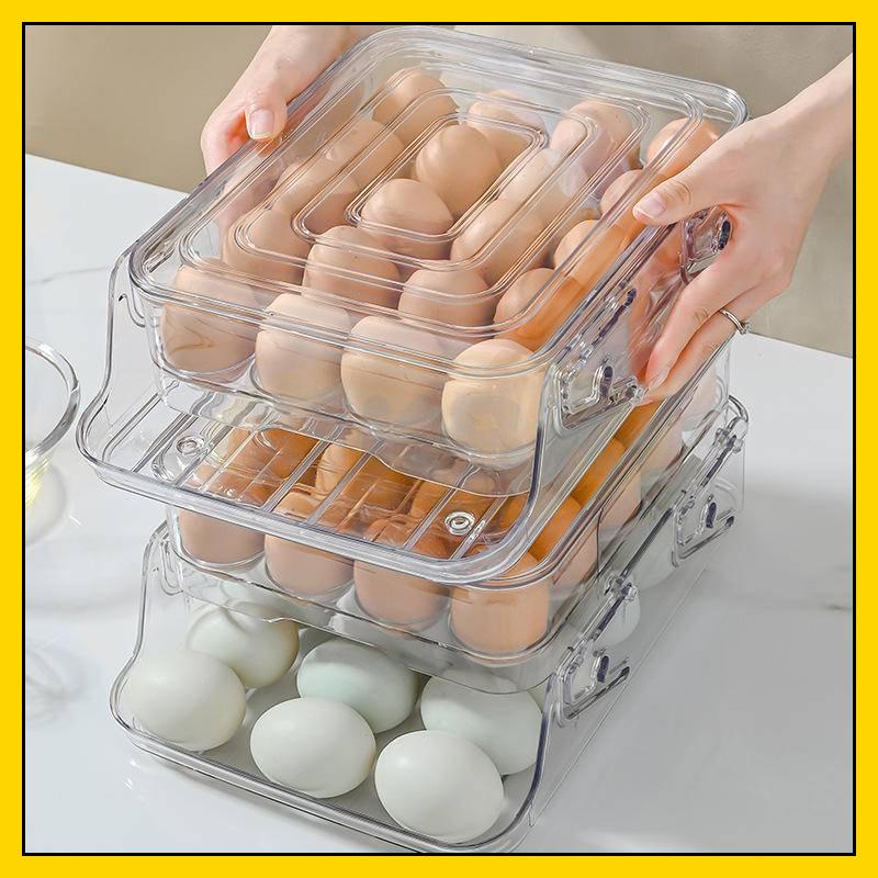 MKBK ⭐ Hộp Trứng Hộp Để Trứng hộp đựng thực phẩm tủ lạnh hộp đựng trứng tủ lạnh Khay Đựng Trứng Trong Tủ Lạnh Hộp Bảo Quản Thực Hộp Đựng Trứng Khay Bảo Quản Trứng Khay đựng trung trong tủ lạnh Hộp Tủ Lạnh