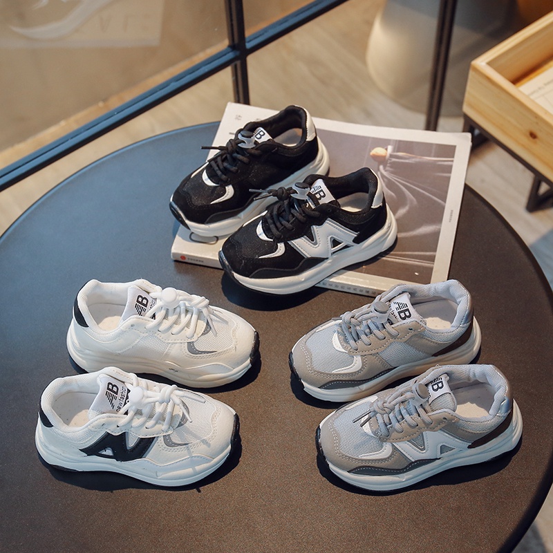 Giày Sneaker Chống Trượt Thoải Mái Cho Bé Từ 2-16 Tuổi