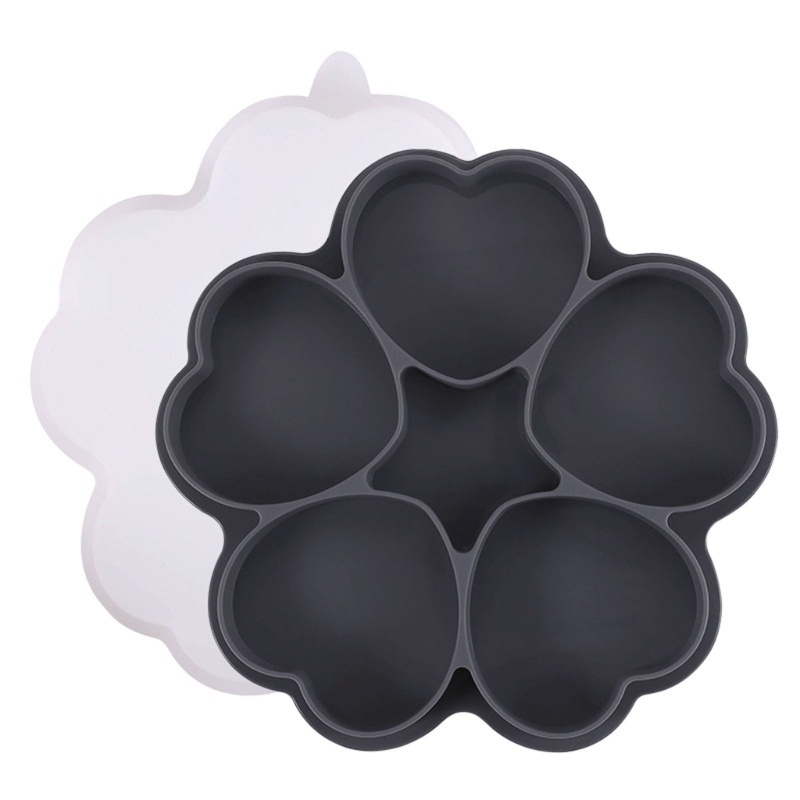 Khuôn Silicone 5 Ngăn Làm Bánh Chống Dính Tiện Dụng