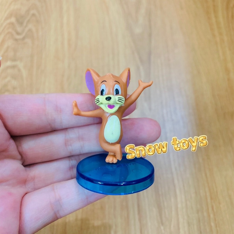 Mô Hình Tom và Jerry - Nhân Vật Hoạt Hình Tom and Jerry - Mèo Tom Chuột Jerry Chó Spike - Cao 2~8cm