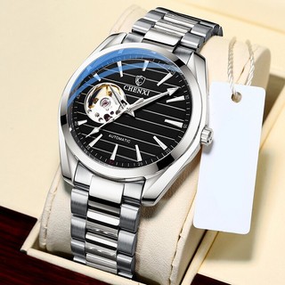 Đồng Hồ Cơ Tự Động CHENXI Chất Liệu Thép Không Gỉ Chống Thấm Nước Thời Trang Cho Nam