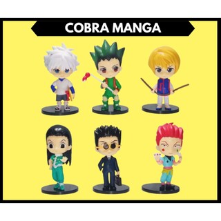 Mô Hình Thợ Săn Tí Hon nhân vật Hisoka, Gon Freecss , Kurapika , figure Hunter X Hunter Cobra Manga