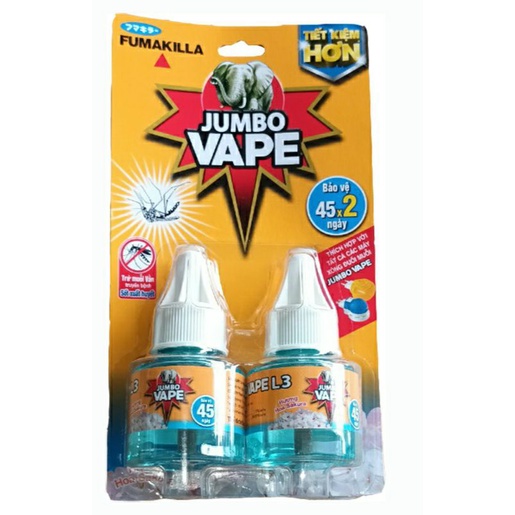 Bộ máy xông đuỗi muỗi JUMBO VAPE