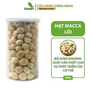 Hạt macca lõi organic, hạt macca nhân assan 500g