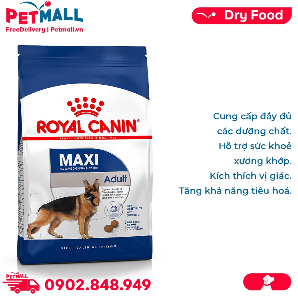 Thức ăn Chó Royal Canin MAXI ADULT 10kg Petmall