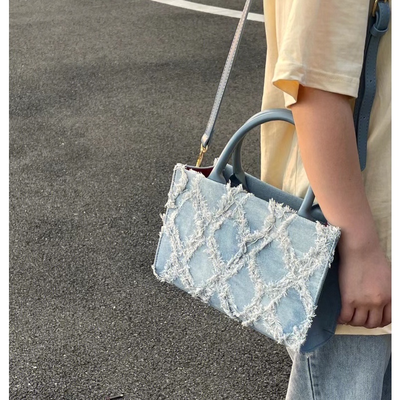 Túi Xách Nữ Thời Trang Bằng Sợi Dệt Phong Cách Trẻ Trung
