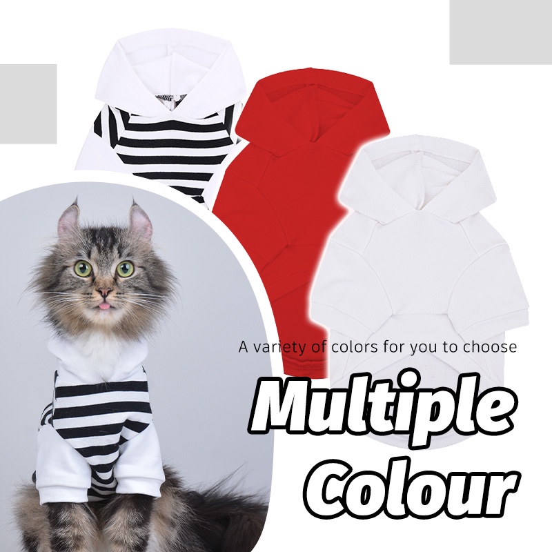 HamshMoc Áo Hoodie Mềm Mại Thoáng Khí In Họa Tiết Hamsa Cho Thú Cưng