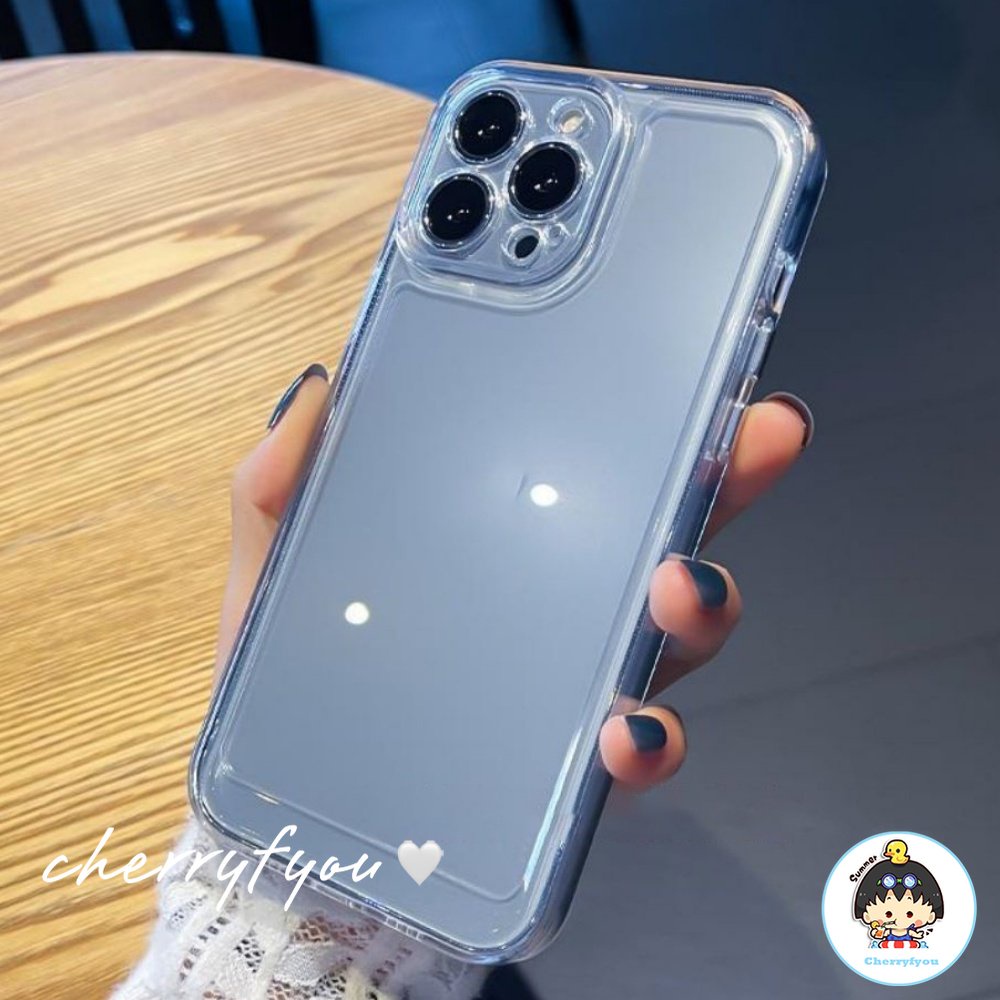 Ốp Điện Thoại TPU Mềm Trong Suốt Chống Sốc Chống Dấu Vân Tay Cho IPhone 14 13 12 11 Pro Max X XR 8 7 Plus