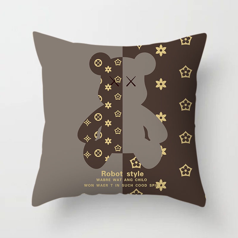 Gối Tựa Sofa In Họa Tiết Hoạt Hình Dễ Thương Dùng Làm Quà Tặng