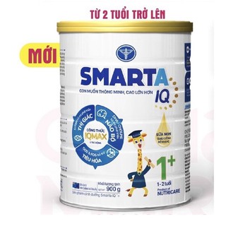 Sữa bột SmartA IQ 1+ hỗ trợ phát triển não bộ & dinh dưỡng cho bé 900g
