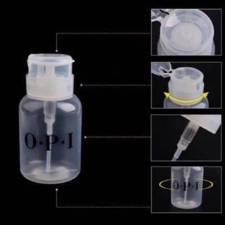 Lọ đựng cồn/ acetone 250ml OPI đầu xịt