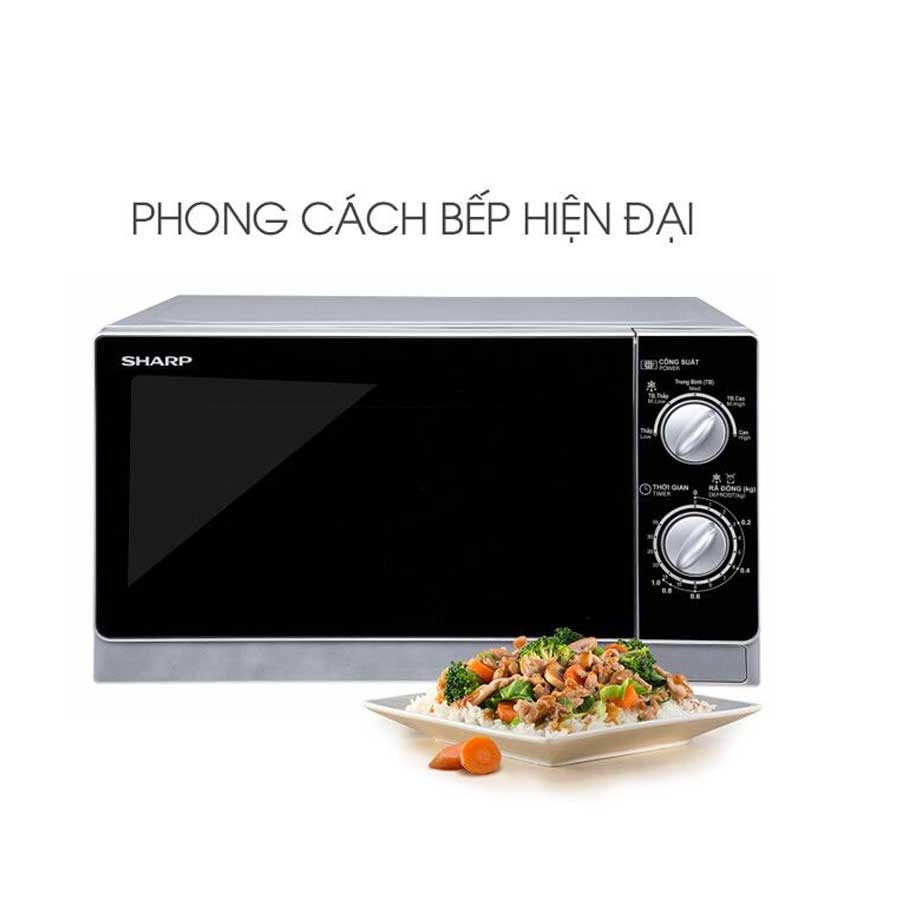 Lò Vi Sóng Sharp R-205VN(S) - 20L - Hàng chính hãng