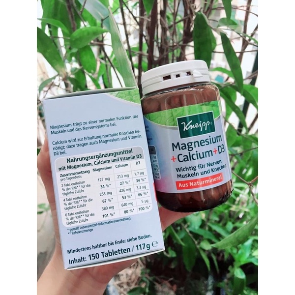 𝐊𝐧𝐞𝐢𝐩𝐩 𝐌𝐚𝐠𝐧𝐞𝐬𝐢𝐮𝐦 + 𝐂𝐚𝐥𝐜𝐢𝐮𝐦 + 𝐃𝟑